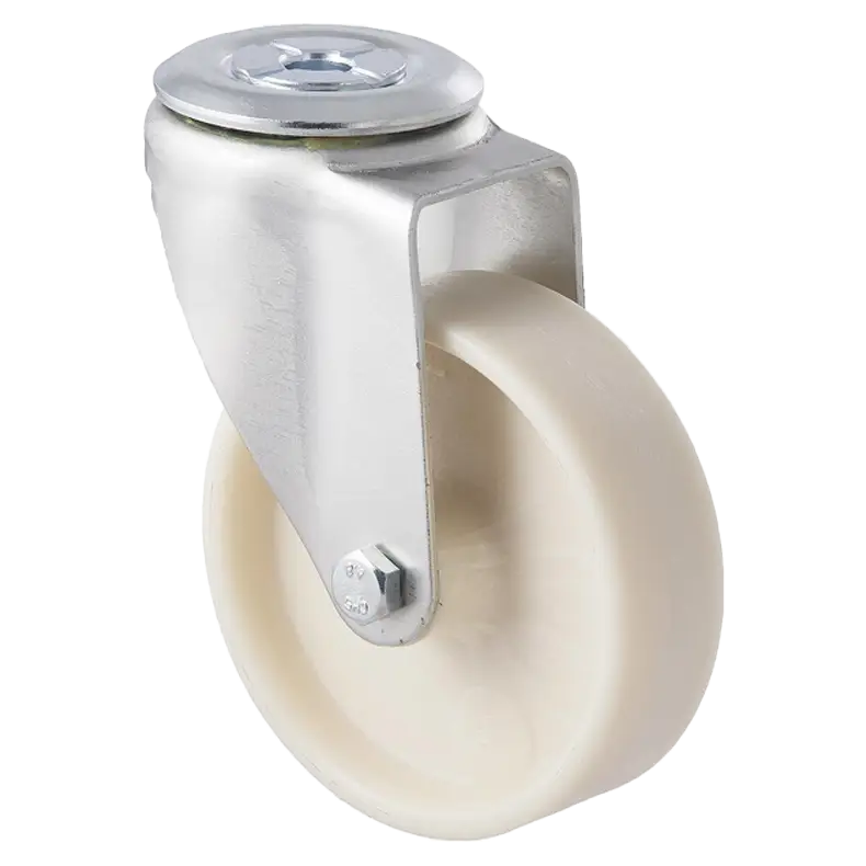 MHH100/MZHHT 100mm High Temperature Bolt Hole Swivel Castor 50kg