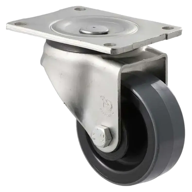 100mm polyurethane swivel castor 400kg - HUR100/OZP